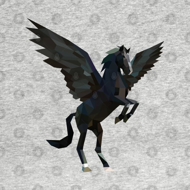 Black Pegasus by shaldesign